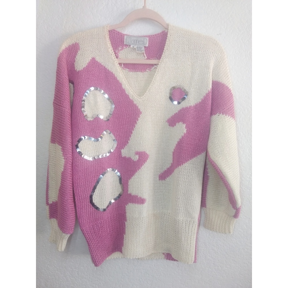 Vintage Woman's Sweater Sz M